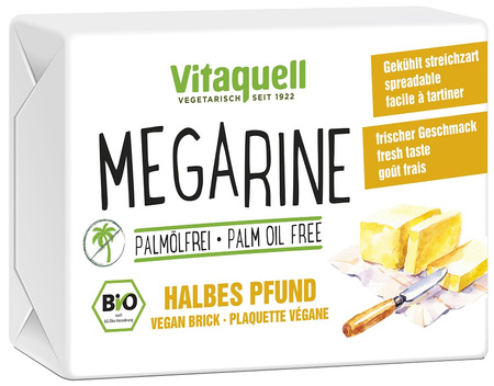 Margaryna (bez oleju palmowego) bio kostka 250 g - vitaquell