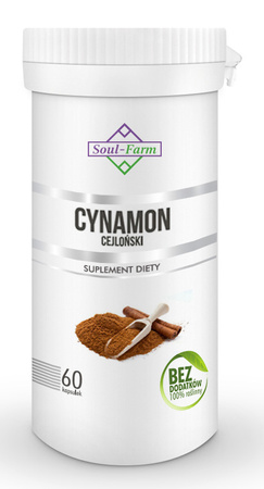 Cynamon cejloński ekstrakt 60 kapsułek (400 mg)