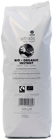 Kawa rozpuszczalna liofilizowana fair trade BIO 500 g - Oxfam