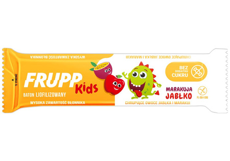 Baton Frupp kids jabłko-marakuja Celiko, 9 g