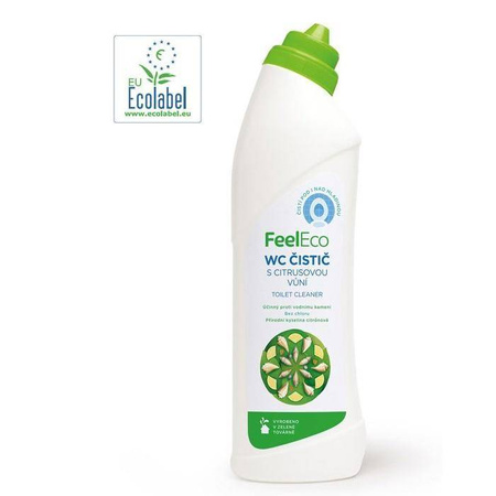 Biodegradowalny cytrusowy Płyn do czyszczenia WC, Feel Eco, 750 ml
