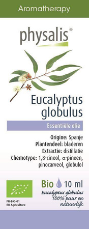 Olejek eteryczny eukaliptus gałkowy (eucalyptus globulus) bio 10 ml