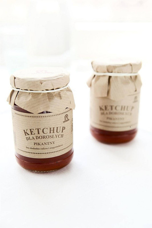 Ketchup dla dorosłych pikantny 200 g